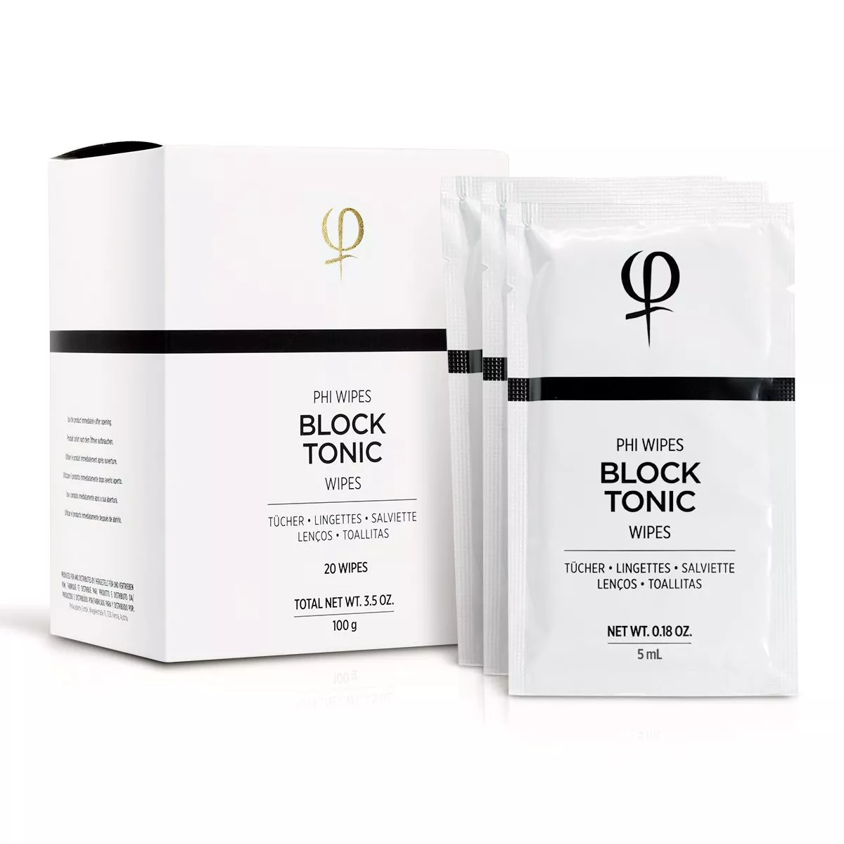 PhiWipes Block Tonic Wipes 20/1 - Imagen 3
