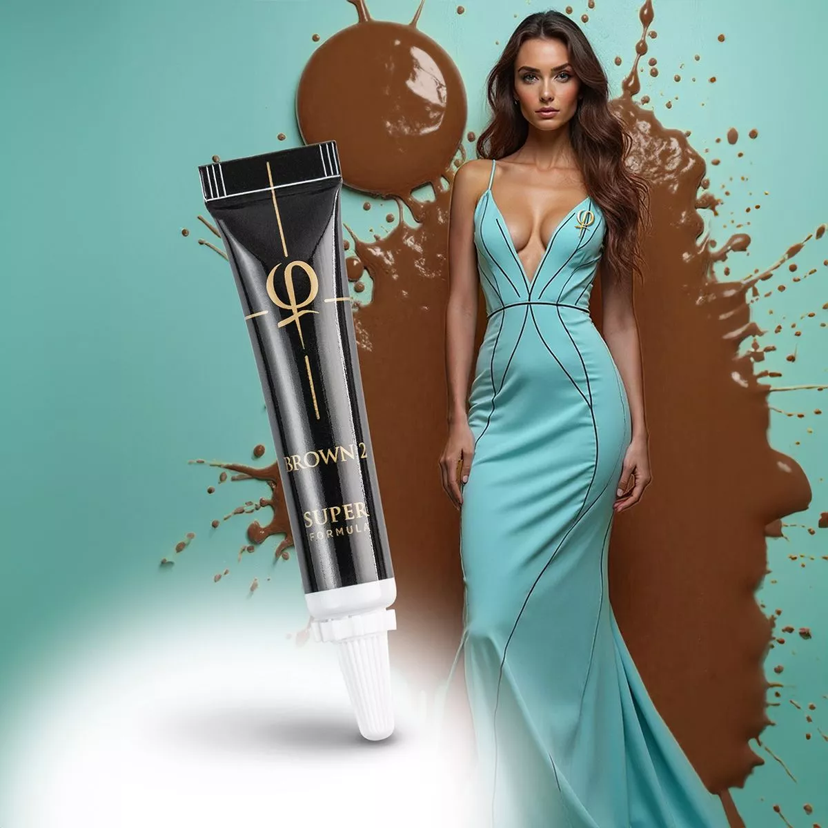PhiBrows Brown 2 SUPE Pigment 5ml - Imagen 4