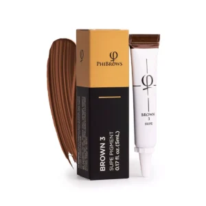 19013 PhiBrows Brown 3 SUPE Pigment 5ml