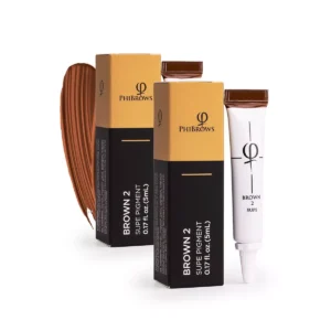 PhiBrows Brown 2 SUPE Pigment 5ml - 2pcs