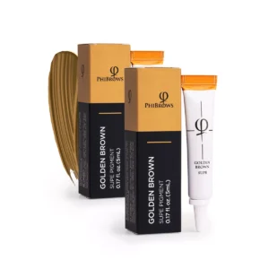 19717 PhiBrows Goldenbrown SUPE Pigment 5ml - 2pcs