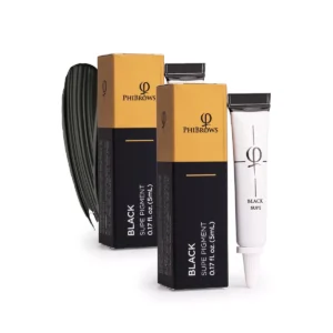 19724 PhiBrows Black SUPE Pigment 5ml - 2pcs