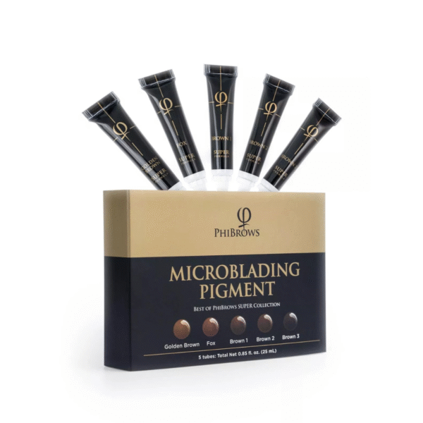 PhiBrows Microblading Pigment Collection SUPER