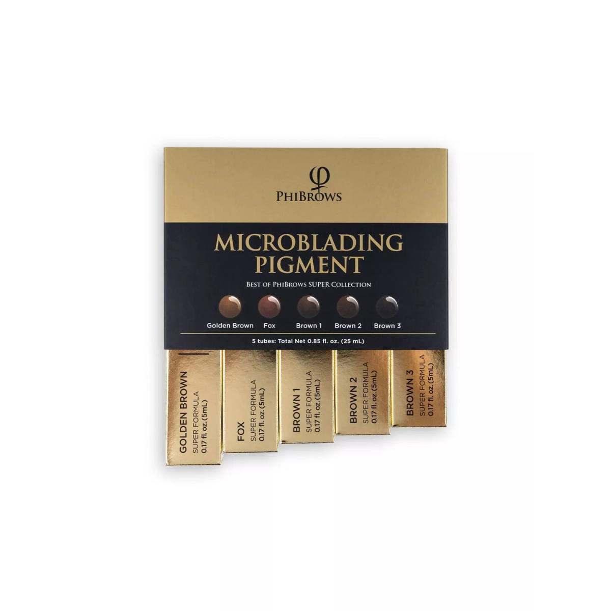 PhiBrows Microblading Pigment Collection SUPER - Imagen 2