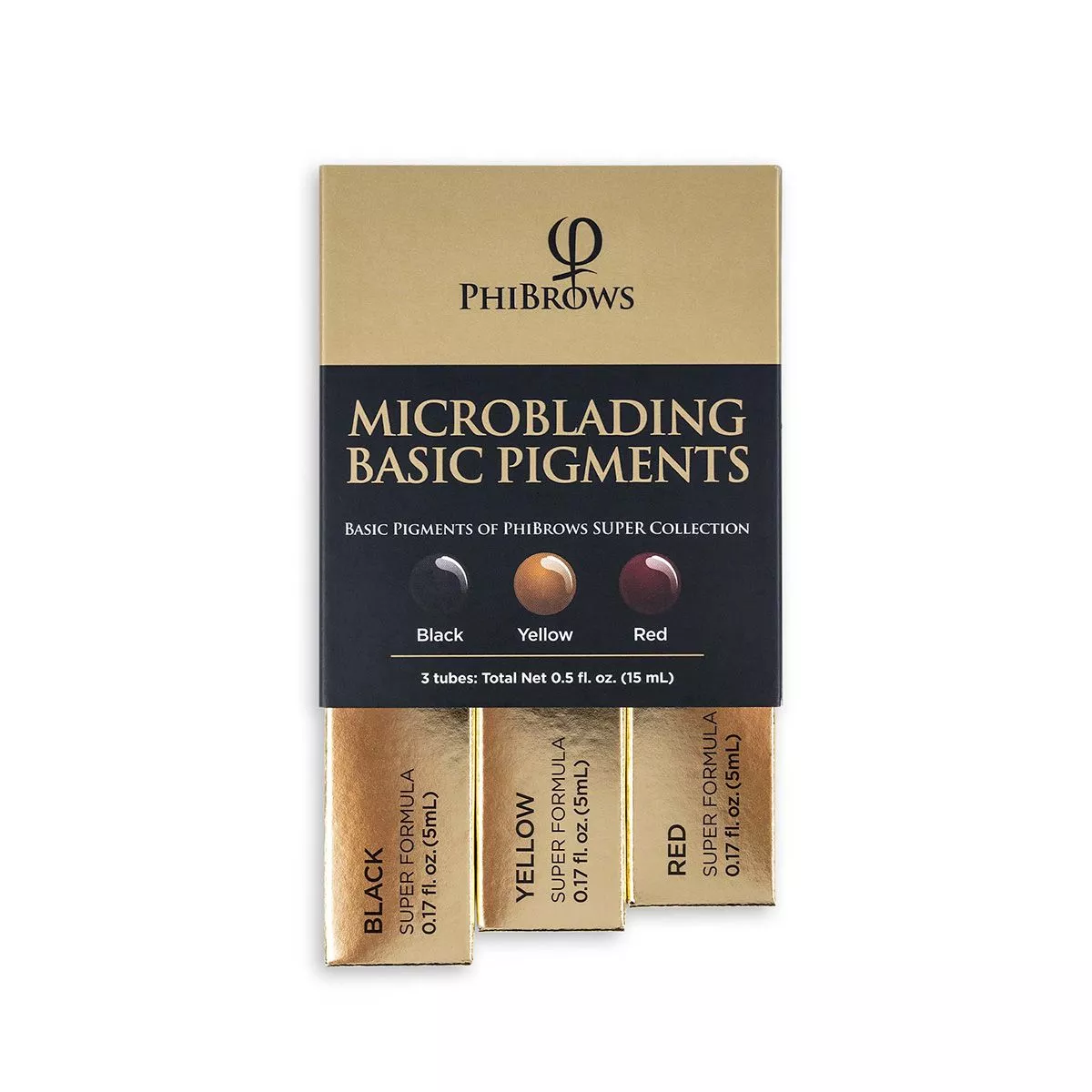 PhiBrows Microblading Basic Pigment Collection SUPER - Imagen 3