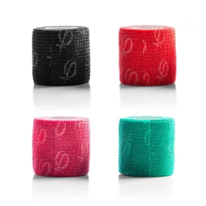 94229 Phi self-adhesive grip tape red/pink/black/green, width 5cm / length 4.5m - 4pcs