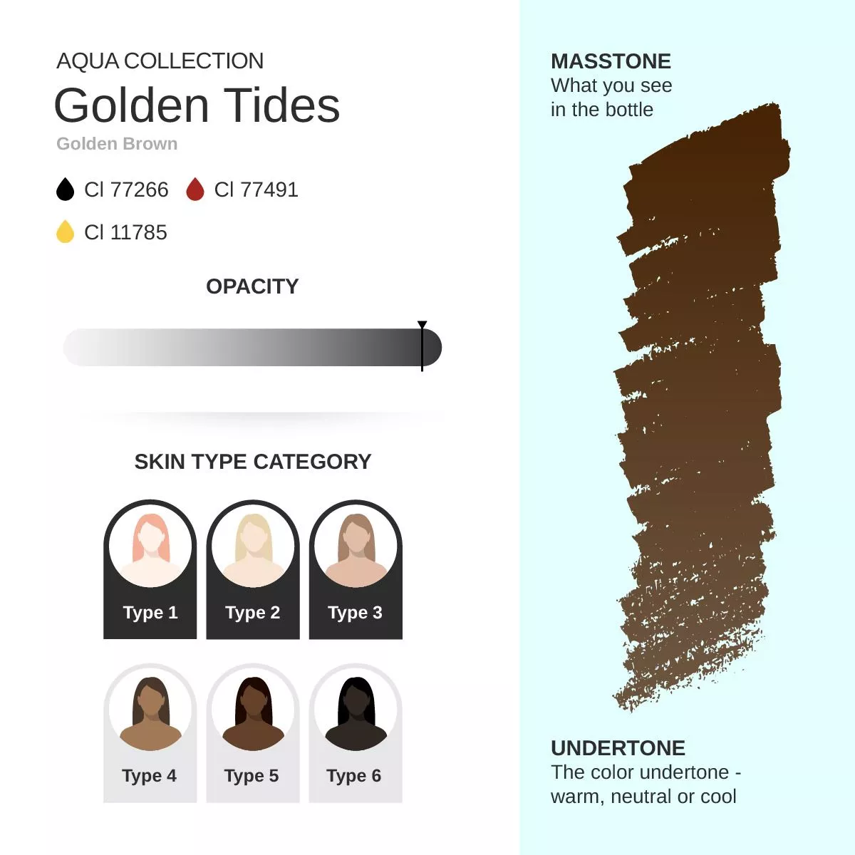 Golden Tides PMU Pigment 10ml - Imagen 4