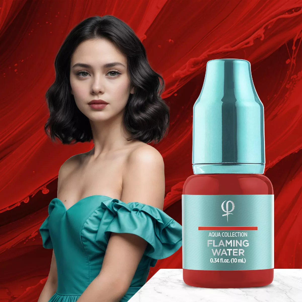 Flaming Water – Correction color PMU pigment 10ml - Imagen 5