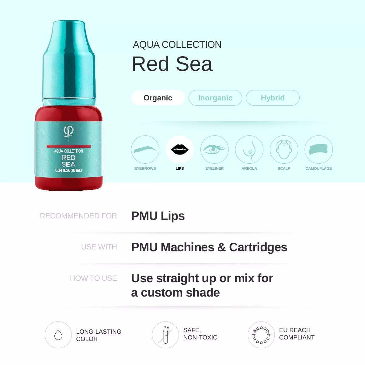 Red Sea PMU pigment 10ml - Imagen 2