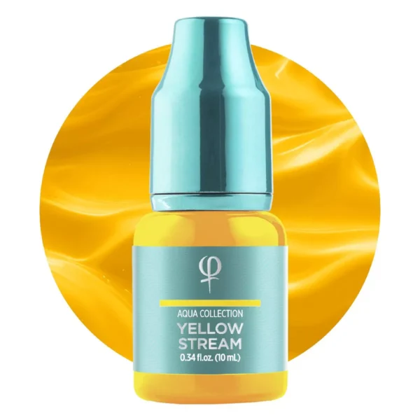 Yellow Stream PMU pigment 10ml - Correction color
