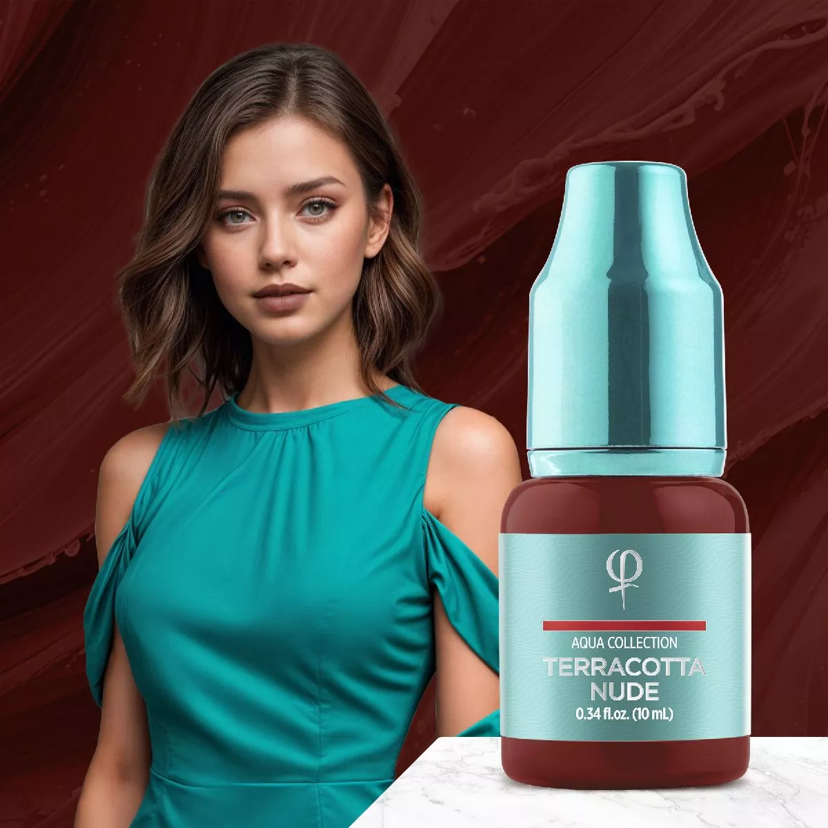 Terracotta Nude PMU pigment 10ml - Imagen 5