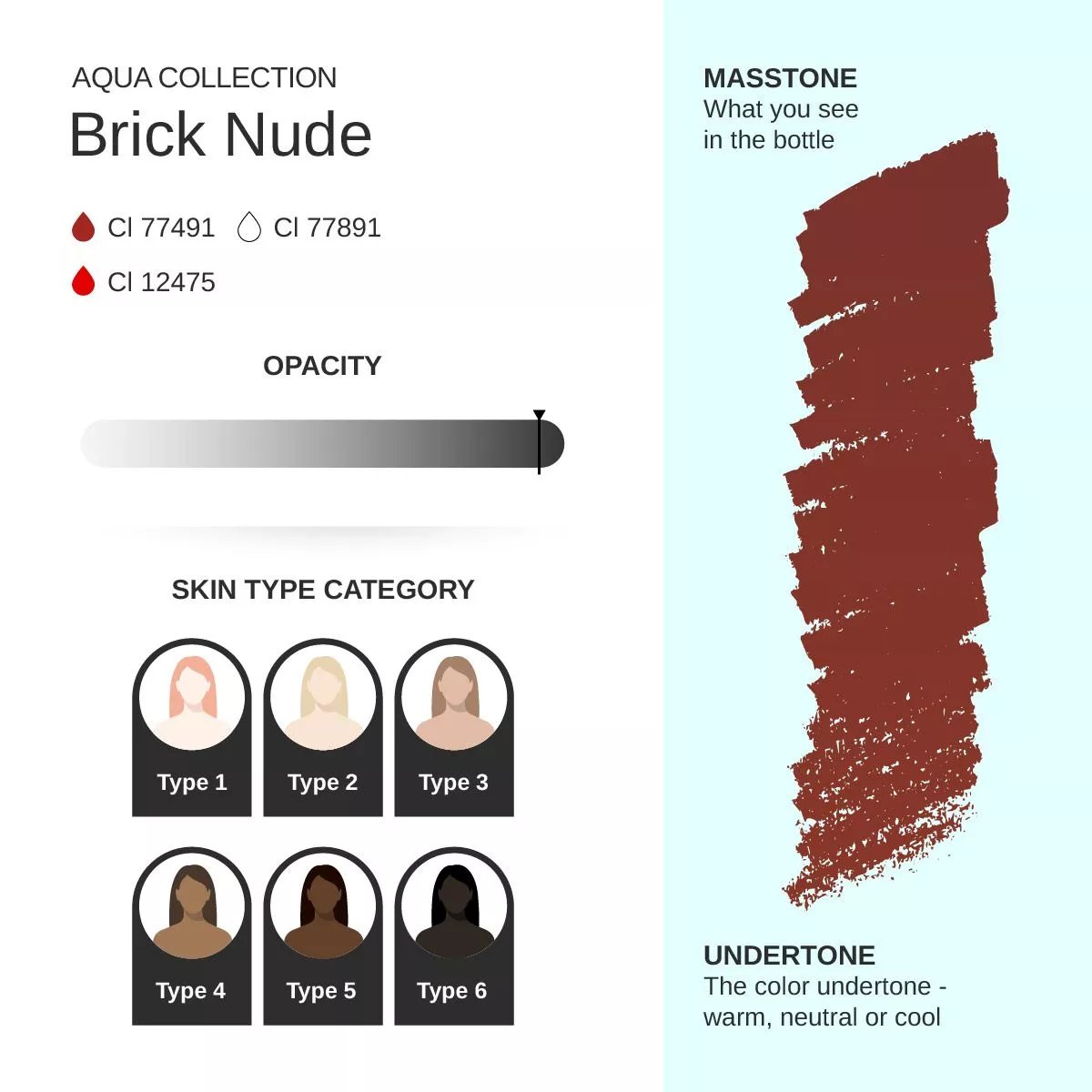 Brick Nude PMU pigment 10ml - Imagen 4