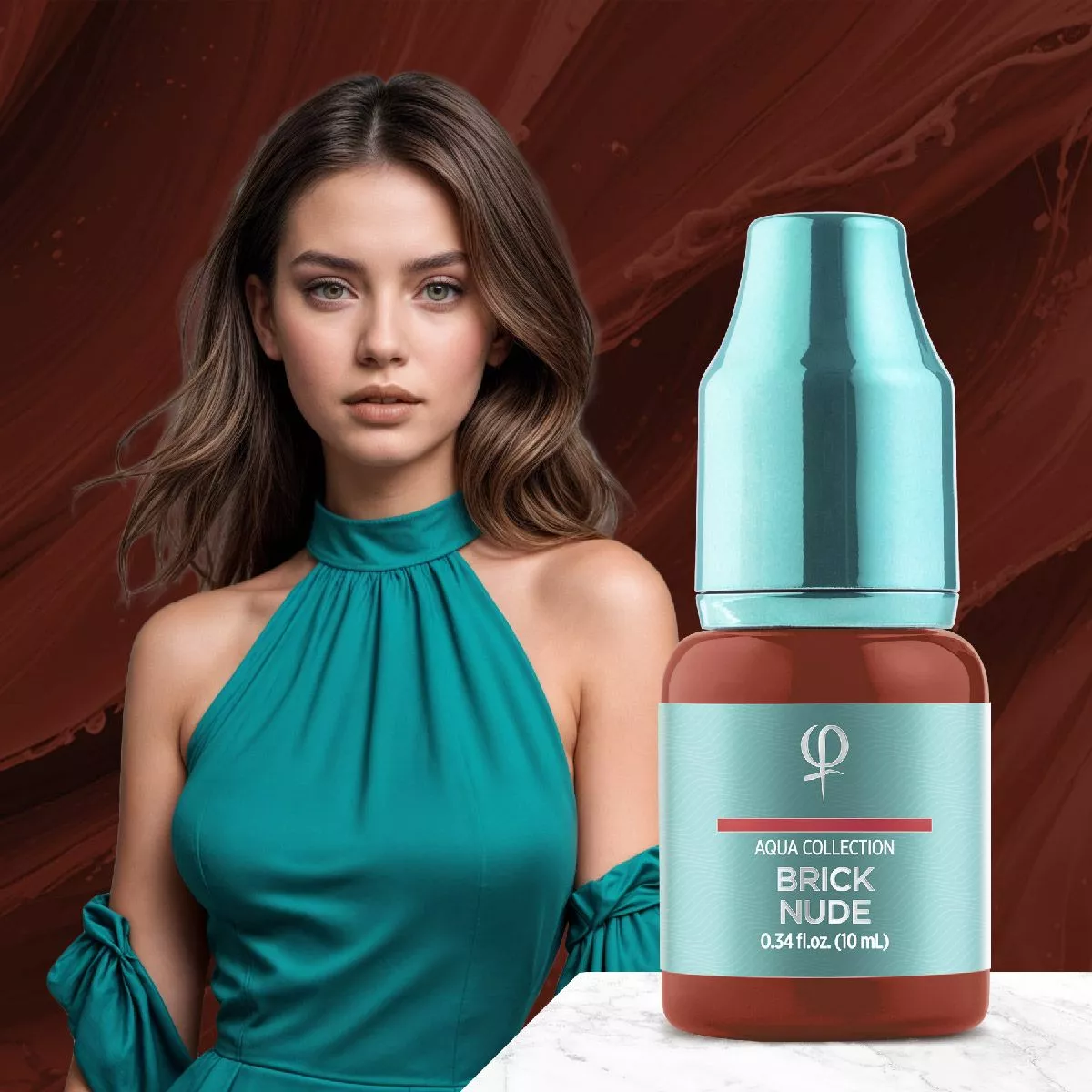 Brick Nude PMU pigment 10ml - Imagen 5