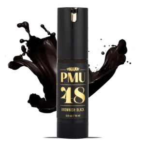DPMU48_1 Dynamic PMU 48 Brownish Black Pigment .5oz (15 ml)