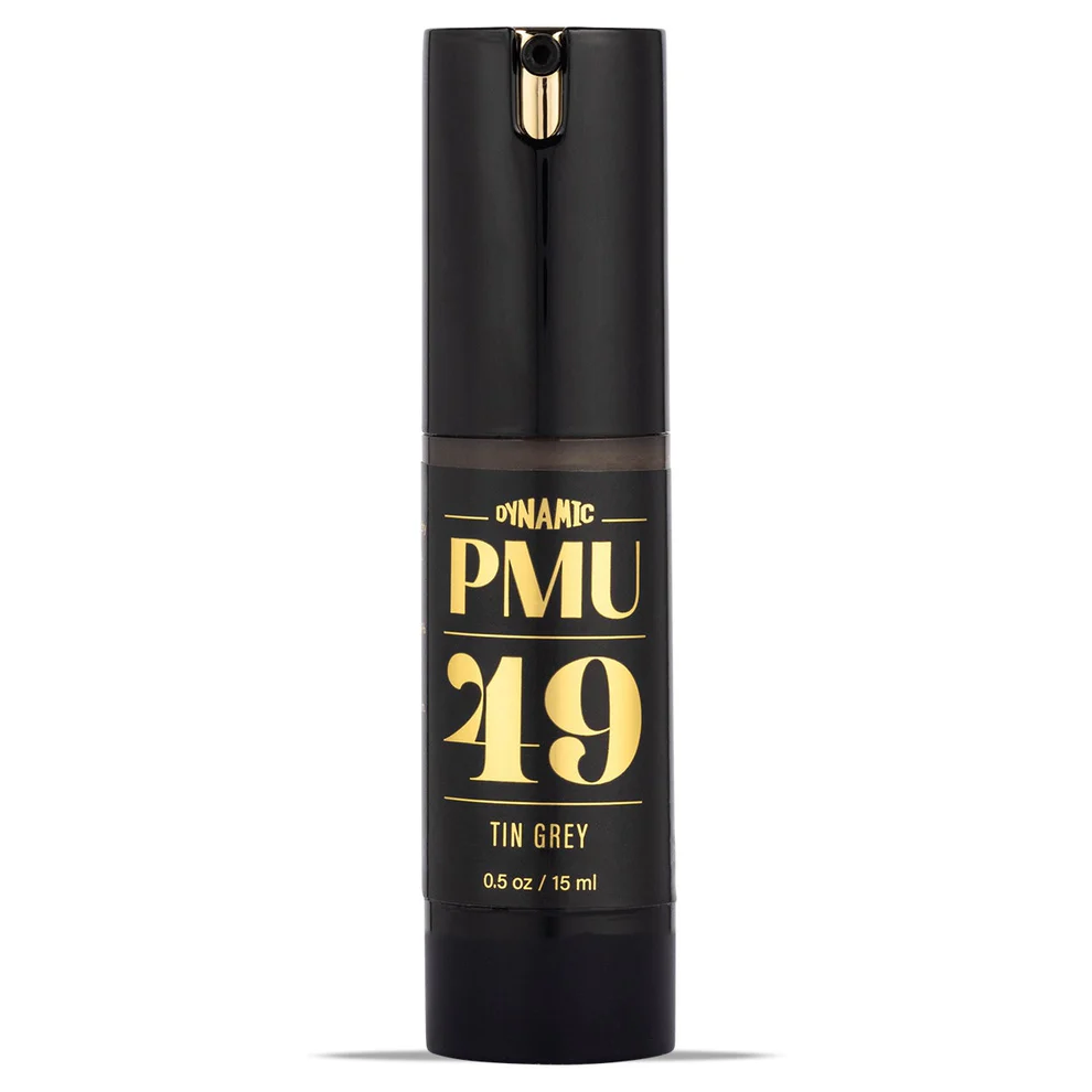Dynamic PMU 49 Tin Grey Pigment .5oz (15 ml) - Imagen 2