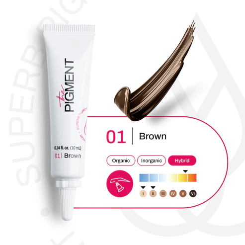 Microblading Pigment - Brown 1 - 10ml - Imagen 3