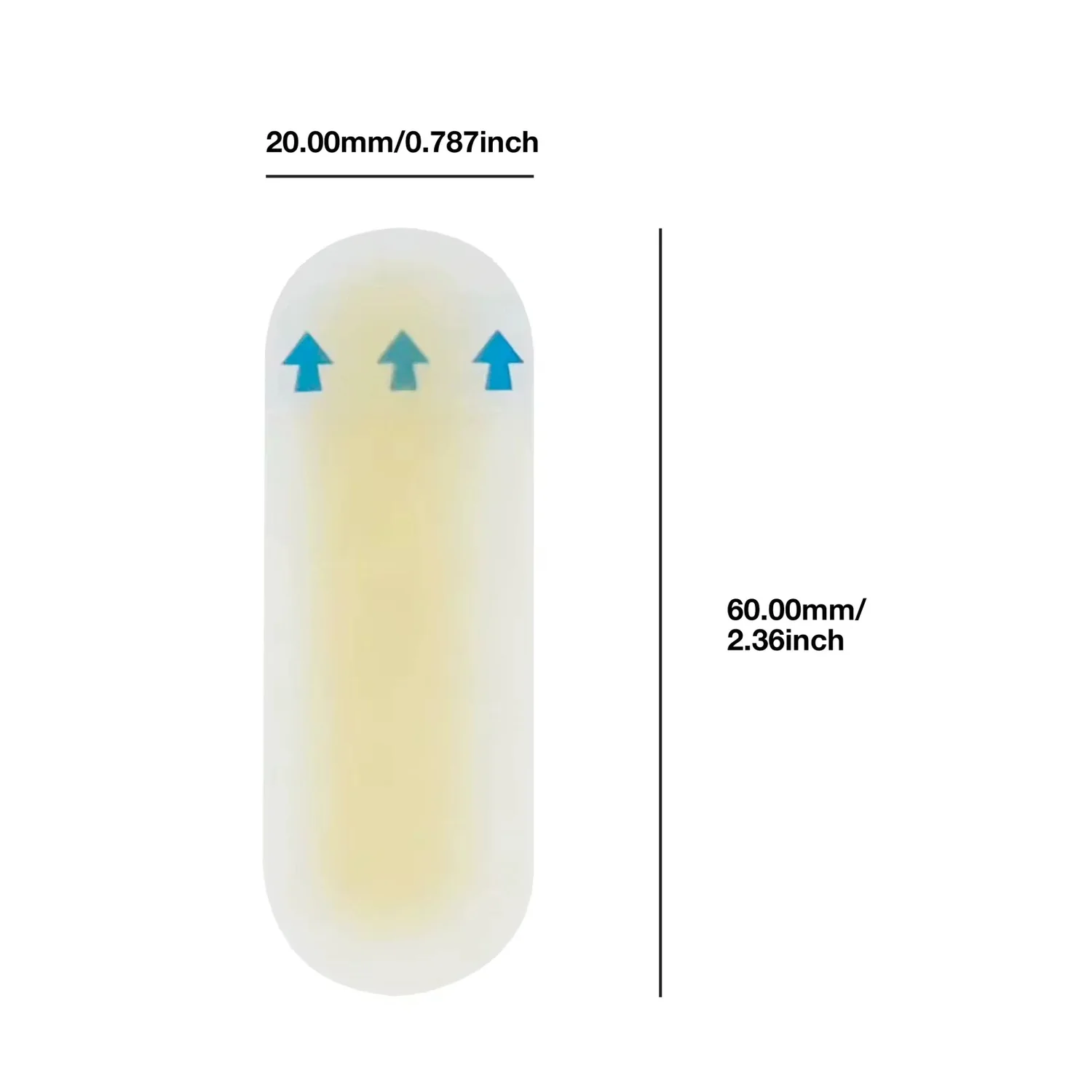 POPU Pegatina de práctica para transferencia de cejas (20und) - Imagen 2