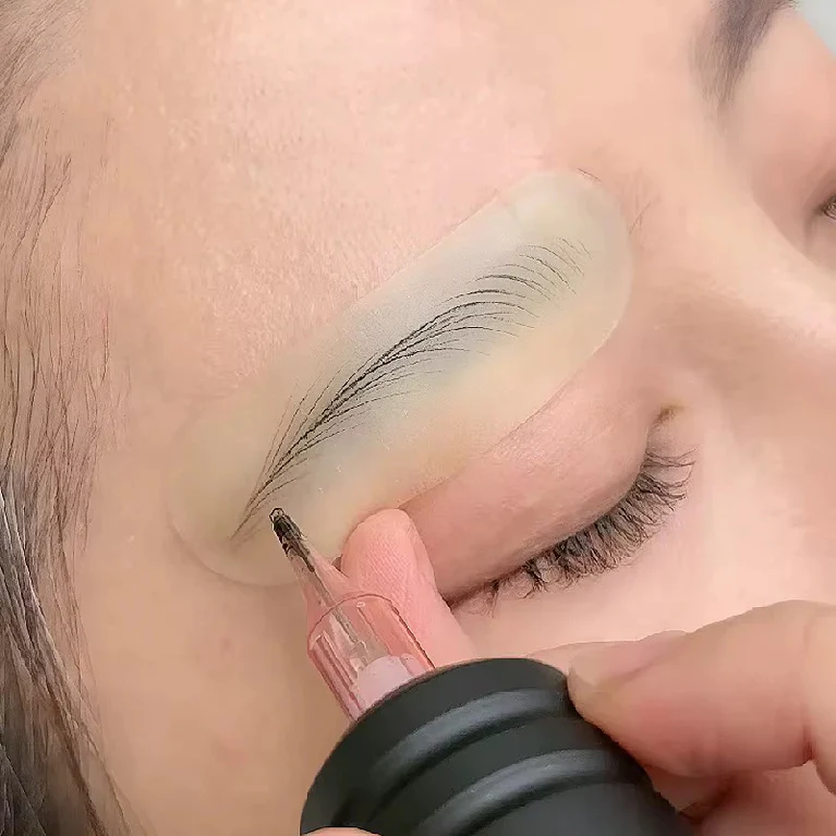 POPU Pegatina de práctica para transferencia de cejas (20und) - Imagen 5