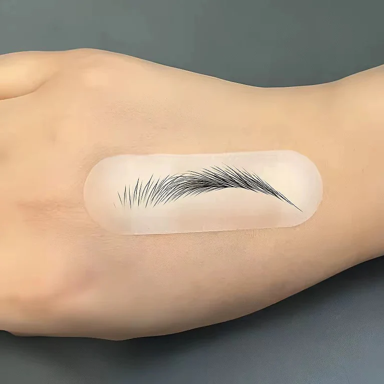 POPU Pegatina de práctica para transferencia de cejas (20und) - Imagen 6