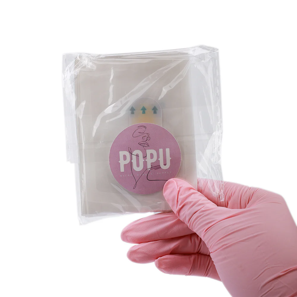POPU Pegatina de práctica para transferencia de cejas (20und) - Imagen 8