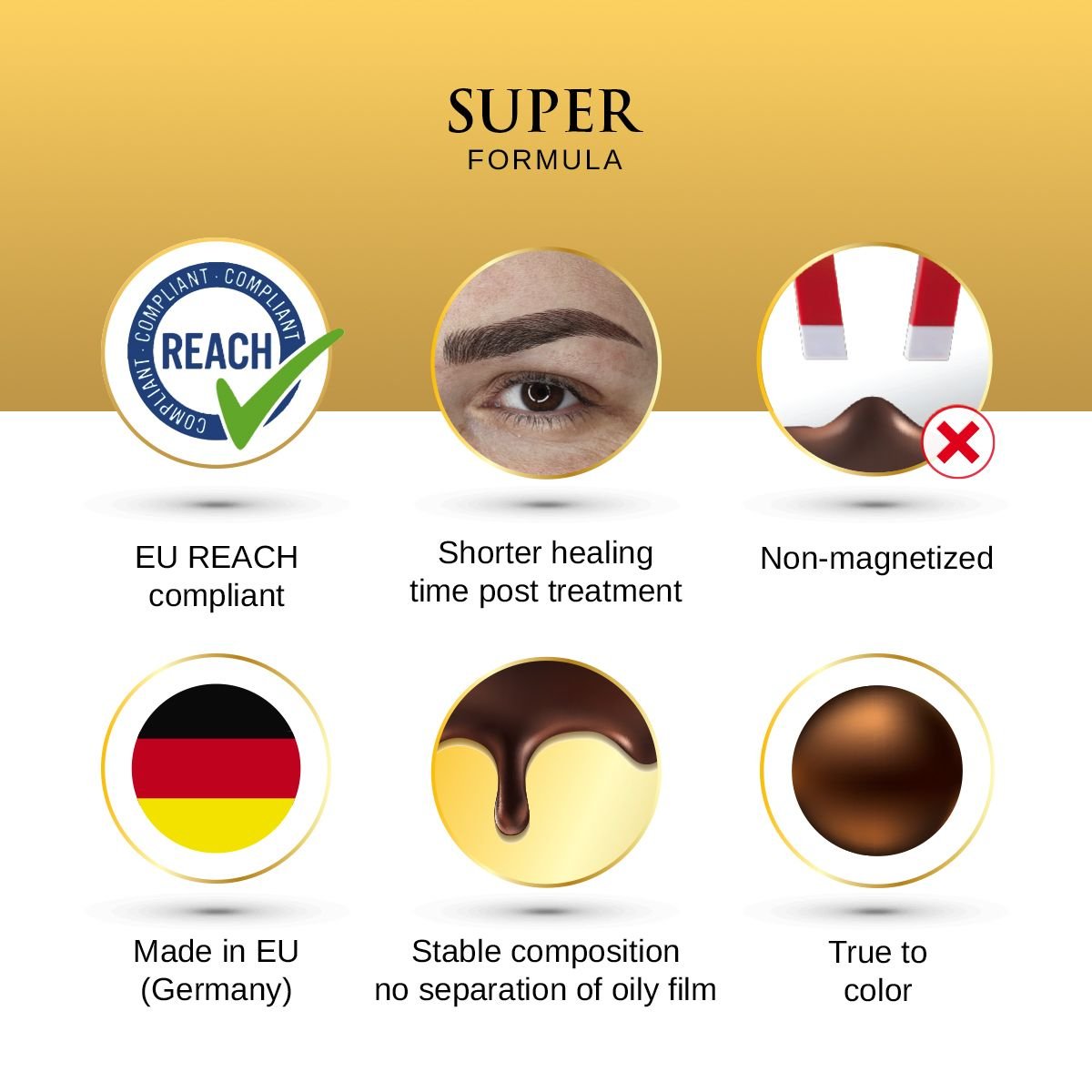 PhiBrows Black SUPER Pigment 5ml - Imagen 5